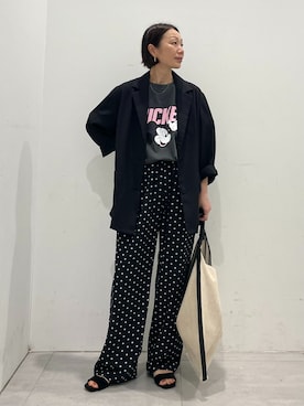 「GOOD ROCK SPEED（グッドロックスピード）のアイテム」を使った、MATSUさん（レディース・154cm）の春コーディネート