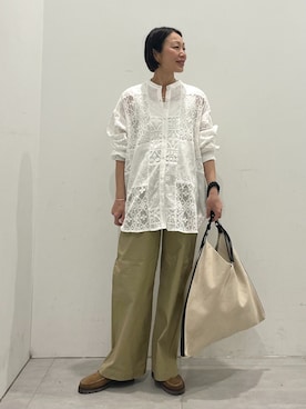 「LE VERNIS（ル・ベルニ）のアイテム」を使った、MATSUさん（レディース・154cm）の春コーディネート