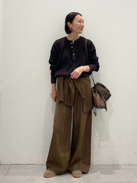 「LY（エルワイ）のアイテム（キャップ）」を使った、MATSUさん（レディース・154cm）の夏コーディネート