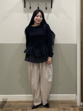 「apart by lowrys」｜nana2003061さん（レディース・158cm）の秋コーディネート