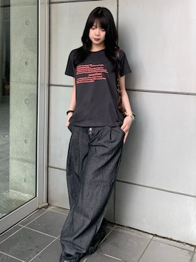 「link lot（リンクロット）のアイテム」を使った、anさん（レディース・162cm）の春コーディネート