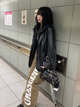 「lilful（リルフル）のアイテム」を使った、anさん（レディース・162cm）の春コーディネート