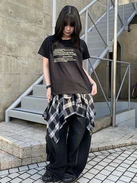 「link lot（リンクロット）のアイテム」を使った、anさん（レディース・162cm）の春コーディネート