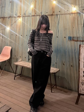 「lilful（リルフル）のアイテム」を使った、anさん（レディース・162cm）の春コーディネート