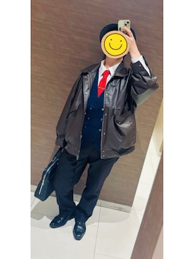 木多沢 慶さん(メンズ・162cm)の冬コーディネート