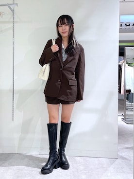 「FREE'S MART（フリーズマート）のアイテム」を使った、ERIさん（レディース・157cm）の秋コーディネート