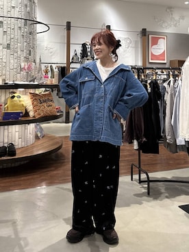 LEPSIMのデニムジャケットを使った人気ファッションコーディネート - WEAR