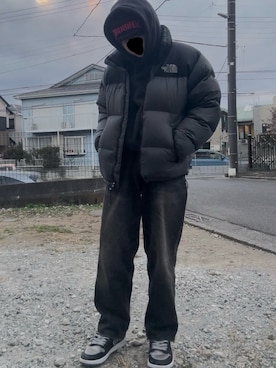 「THRASHER（スラッシャー）のアイテム」を使った、wf outfitさん（メンズ・169cm）の冬コーディネート