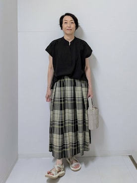Asaさん(レディース・159cm)の夏コーディネート