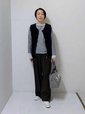 Asaさん(レディース・159cm)の秋コーディネート