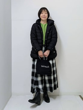 Asaさん（レディース・159cm）の冬コーディネート