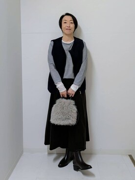 Asaさん(レディース・159cm)の秋コーディネート