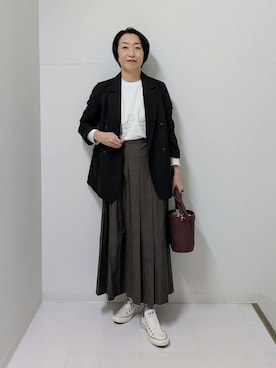 Asaさん（レディース・159cm）の秋コーディネート