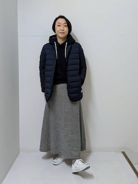 Asaさん（レディース・159cm）の冬コーディネート