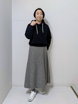 Asaさん（レディース・159cm）の冬コーディネート
