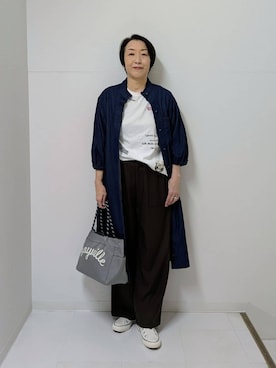 Asaさん（レディース・159cm）の秋コーディネート