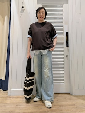 Asaさん(レディース・159cm)の夏コーディネート