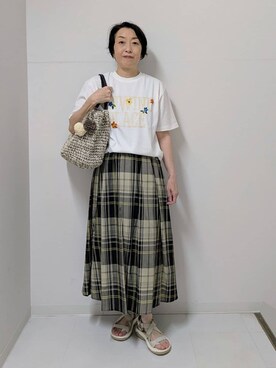Asaさん(レディース・159cm)の夏コーディネート