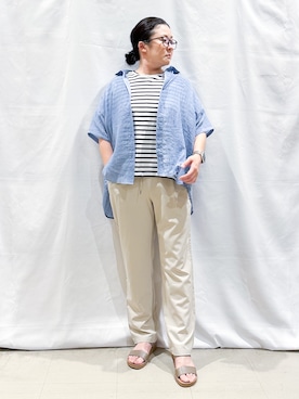 umeさん(レディース・159cm)の夏コーディネート