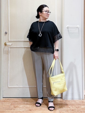 umeさん（レディース・159cm）の春コーディネート