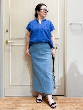 umeさん（レディース・159cm）の夏コーディネート