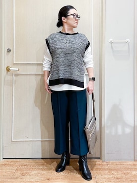 umeさん（レディース・159cm）の秋コーディネート