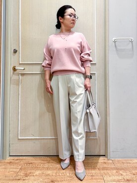「DRESKIP（ドレスキップ）のアイテム」を使った、umeさん（レディース・159cm）の冬コーディネート