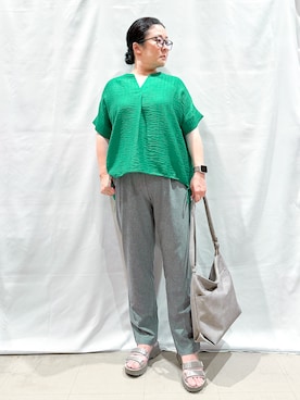umeさん(レディース・159cm)の夏コーディネート