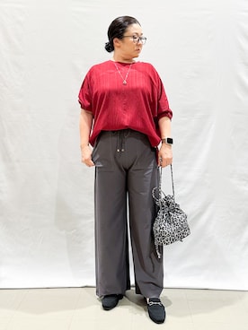 umeさん（レディース・159cm）の夏コーディネート