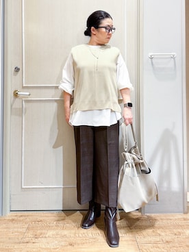 umeさん(レディース・159cm)の秋コーディネート