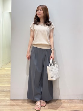 MOMOさん（レディース・158cm）の夏コーディネート