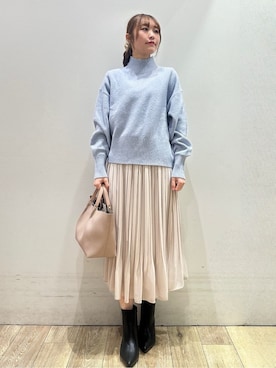 MOMOさん（レディース・157cm）の冬コーディネート