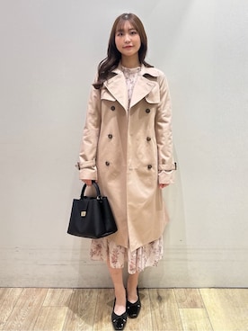 「Rubyrivet（ルビーリベット）のアイテム」を使った、MOMOさん（レディース・158cm）の冬コーディネート