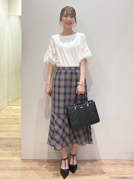 「春夏」｜MOMOさん（レディース・158cm）の夏コーディネート