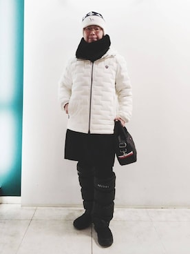 クロさんさん(レディース・158cm)の冬コーディネート