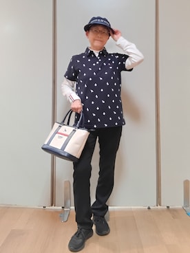クロさんさん（レディース・158cm）の夏コーディネート