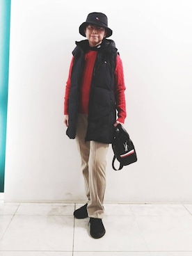 クロさんさん(レディース・158cm)の冬コーディネート