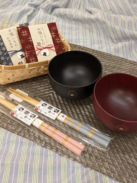 「アイテム（食器）」を使った、M.a*さん（レディース・158cm）の春コーディネート