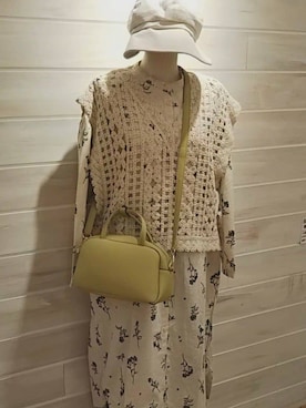 「one'sterrace（ワンズテラス）のアイテム」を使った、M.a*さん（レディース・158cm）の冬コーディネート