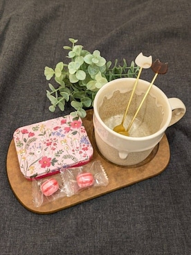 「アイテム（食器）」を使った、M.a*さん（レディース・158cm）の春コーディネート