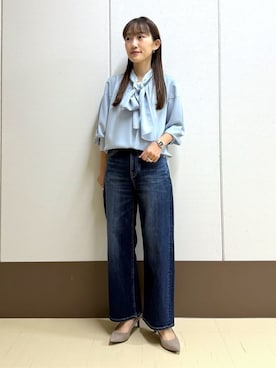 「Airpapel（エアパペル）のアイテム」を使った、mamiさん（レディース・151cm）の冬コーディネート