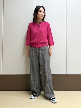 「UNTITLED（アンタイトル）のアイテム」を使った、mamiさん（レディース・151cm）の秋コーディネート