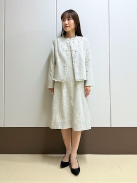 「THE SHOP TK （ザ ショップ ティーケー ）のアイテム」を使った、mamiさん（レディース・151cm）の冬コーディネート