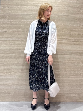 「OPAQUE.CLIP（オペークドットクリップ）のアイテム」を使った、ふうかさん（レディース・153cm）の夏コーディネート