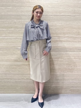 ふうかさん(レディース・153cm)の冬コーディネート