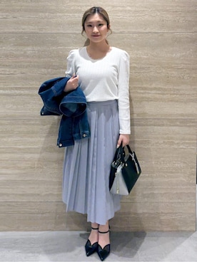 ふうかさん（レディース・153cm）の春コーディネート