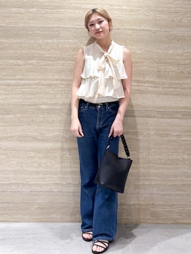 ふうかさん(レディース・153cm)の春コーディネート