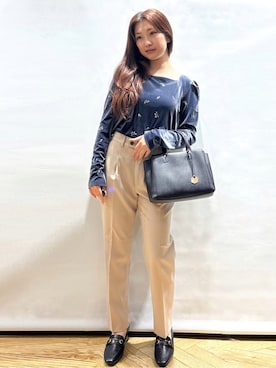ふうかさん（レディース・153cm）の秋コーディネート