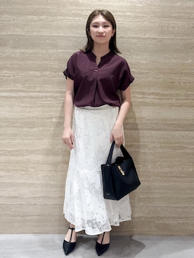 「index（インデックス）のアイテム」を使った、ふうかさん（レディース・153cm）の夏コーディネート