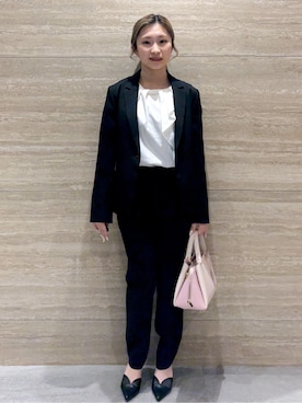 「index（インデックス）のアイテム（トップス）」を使った、ふうかさん（レディース・153cm）の春コーディネート